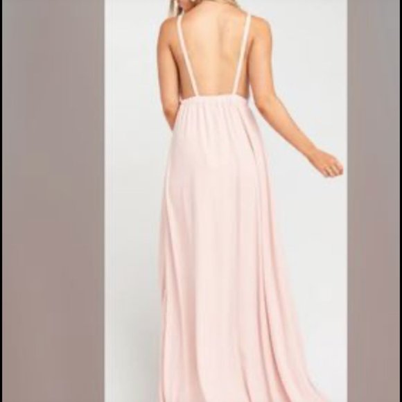 ShowMeYourMuMu "Amanda Maxi Dress" Dusty Blush (pink) - Size XS/S/Med - Picture 2 of 4